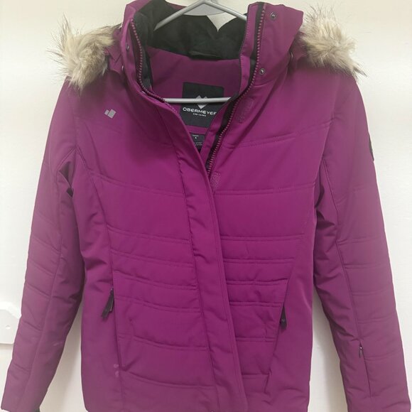 Obermeyer Tuscany Elite Insulated Ski Jacket - Purple. Unworn - Picture 3 of 8